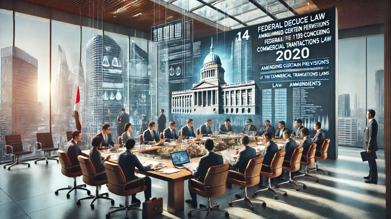 Federal Decree Law No. (14) of 2020 Amending Certain Provisions of the Federal Law No. (18) of 1993 Concerning the Commercial Transactions Law