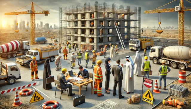 Handling Construction Site Accidents in UAE