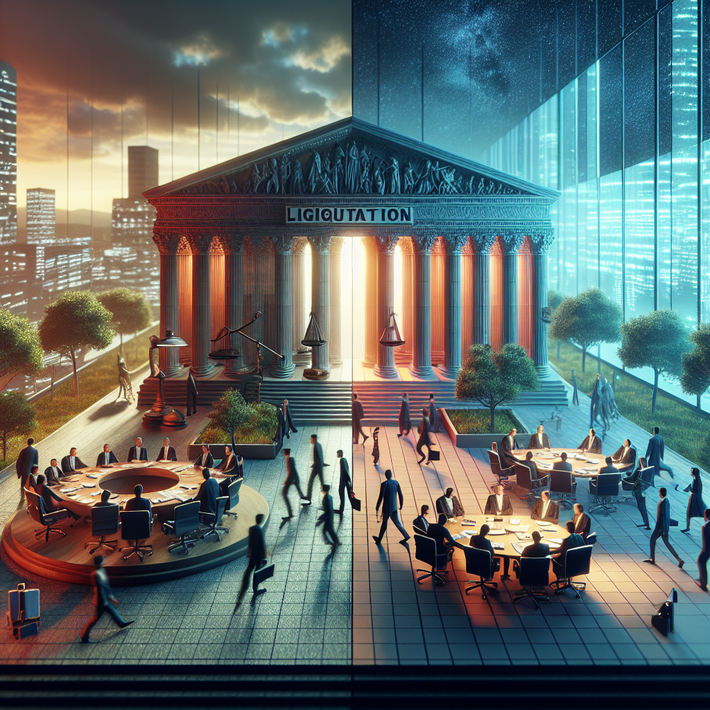 Construction Dispute Resolution: Choosing Between Litigation and Arbitration