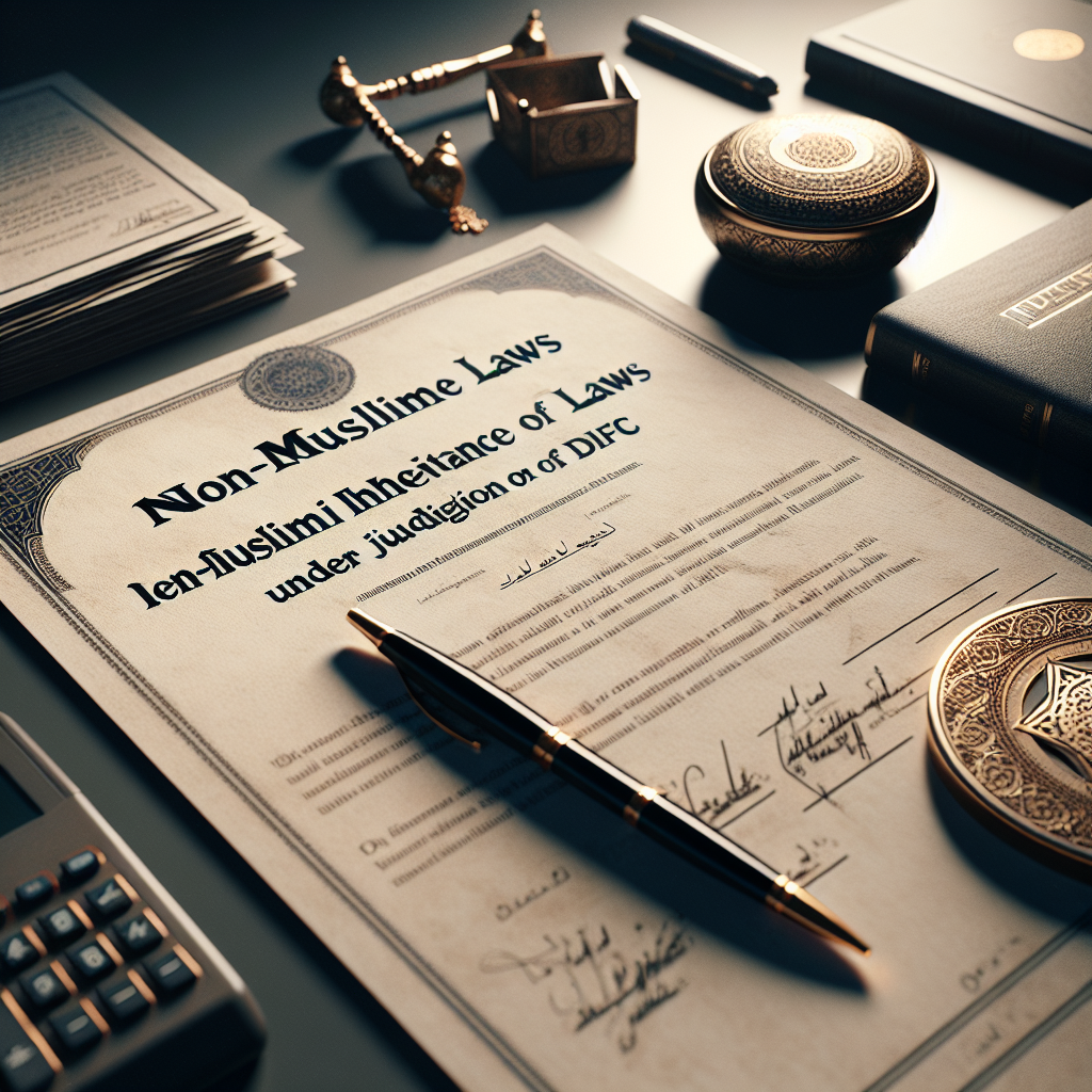Exploring Exclusions and Ineligibility for Inheritance under Non-Muslim Laws in DIFC