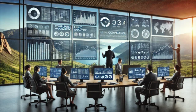 DIFC professionals using data analytics for compliance management