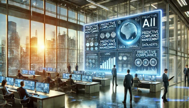DIFC office using AI dashboards for predictive compliance monitoring