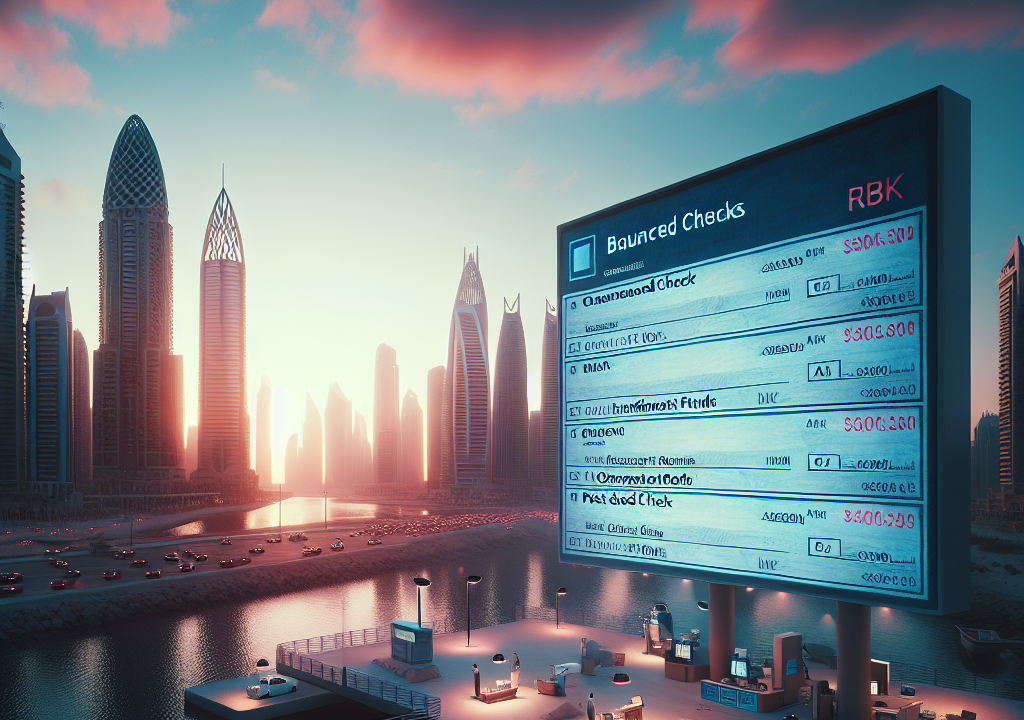 What are the reasons for bounced checks? In the UAE