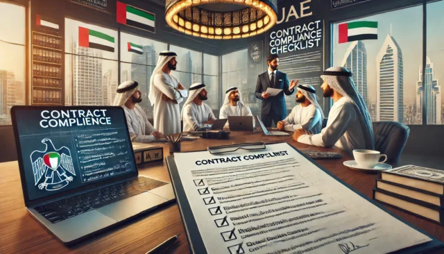 Contract Compliance Checklist for Contractors: According to UAE Law