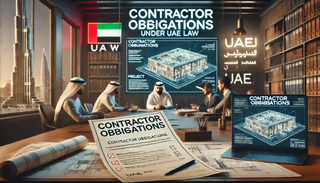 Contractor Obligations Under UAE Law