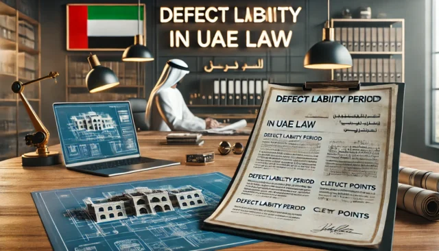 Defect Liability Period: What Does It Cover? According to UAE Law