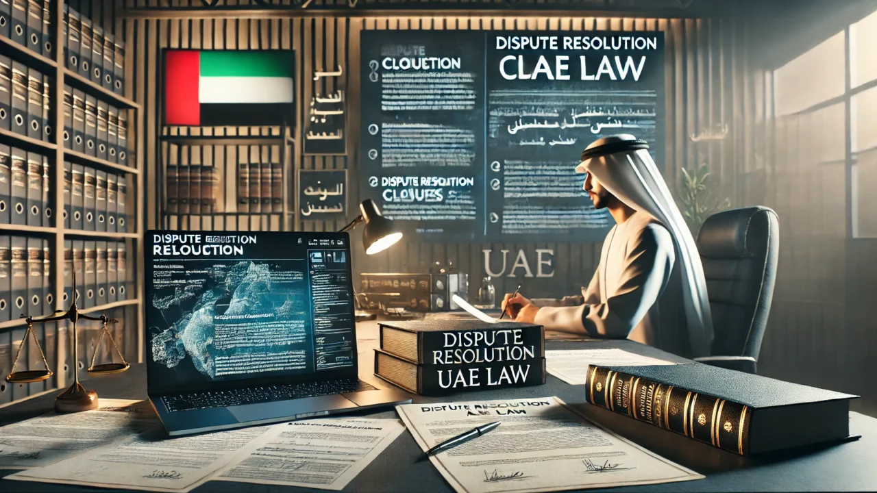 Drafting dispute resolution clauses in contracts in UAE law