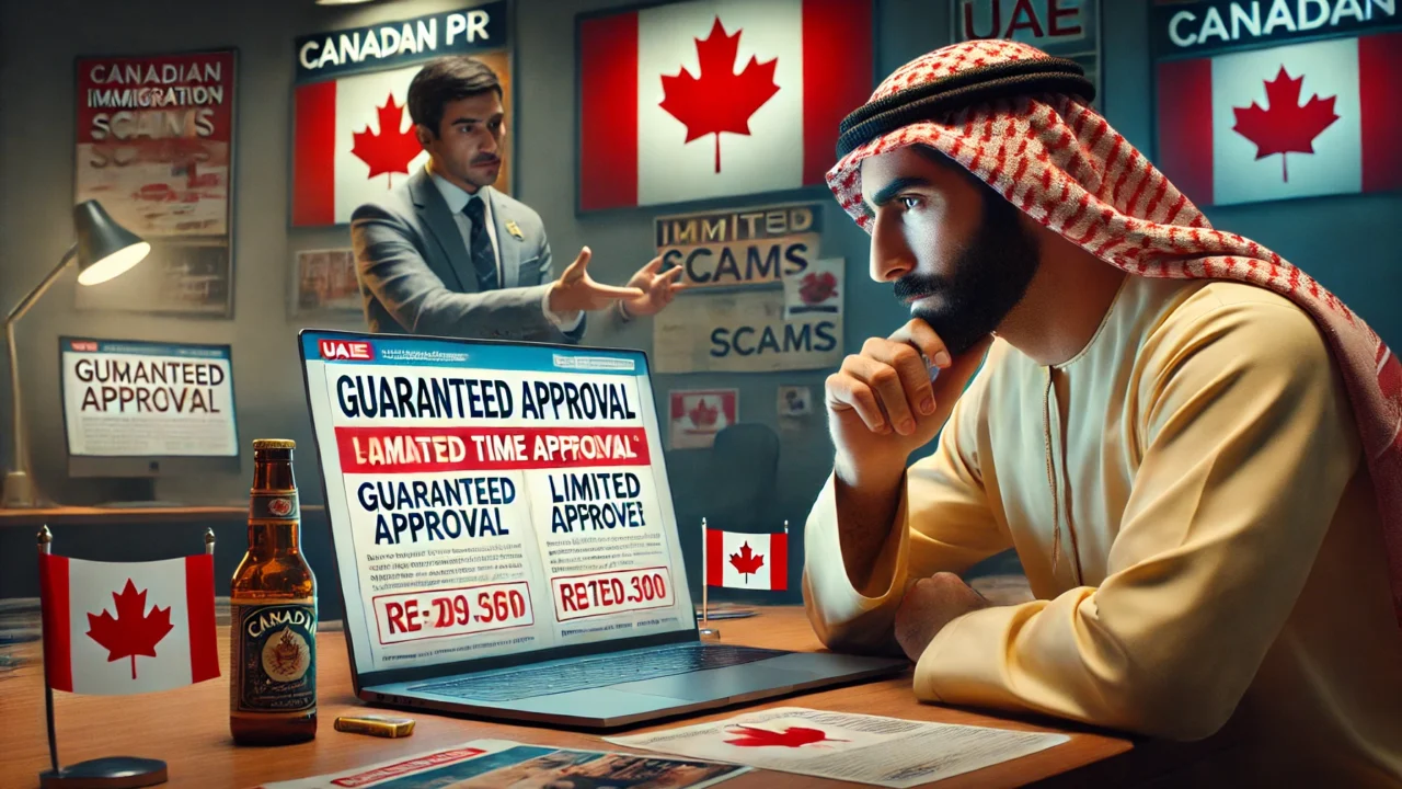 How to Identify Immigration Scams in the UAE Offering Fake Canadian PR
