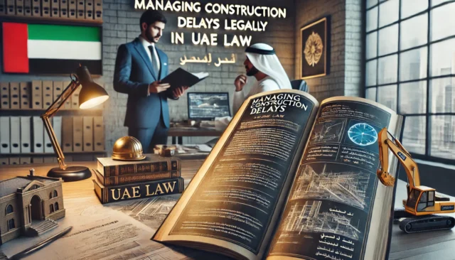 Managing Construction Delays Legally: According to UAE Law