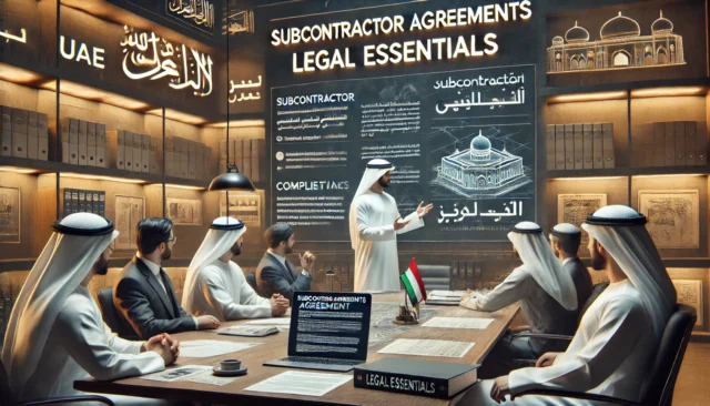 Subcontractor Agreements: Legal Essentials in UAE Law