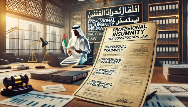 Professional Indemnity Insurance for Consultants: According to UAE Construction Law