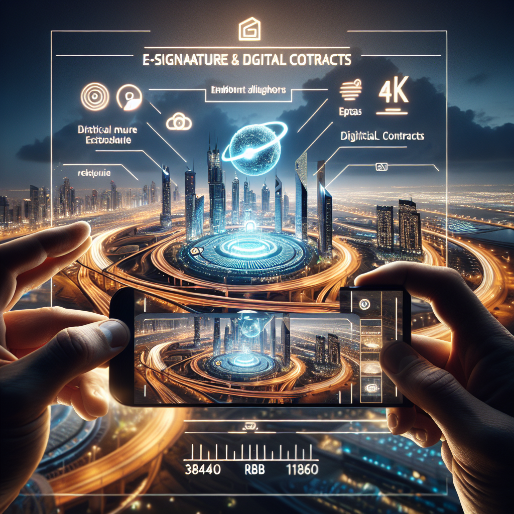 E-Signatures and Digital Contracts: Ensuring Legal Validity in the UAE